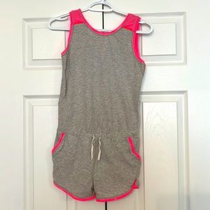 Grey and Pink Ivivva Romper